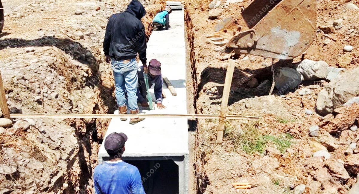 Project Saluran Drainase Crossing Box Culvert - Summarecon Mutiara Makassar Blv Resident
