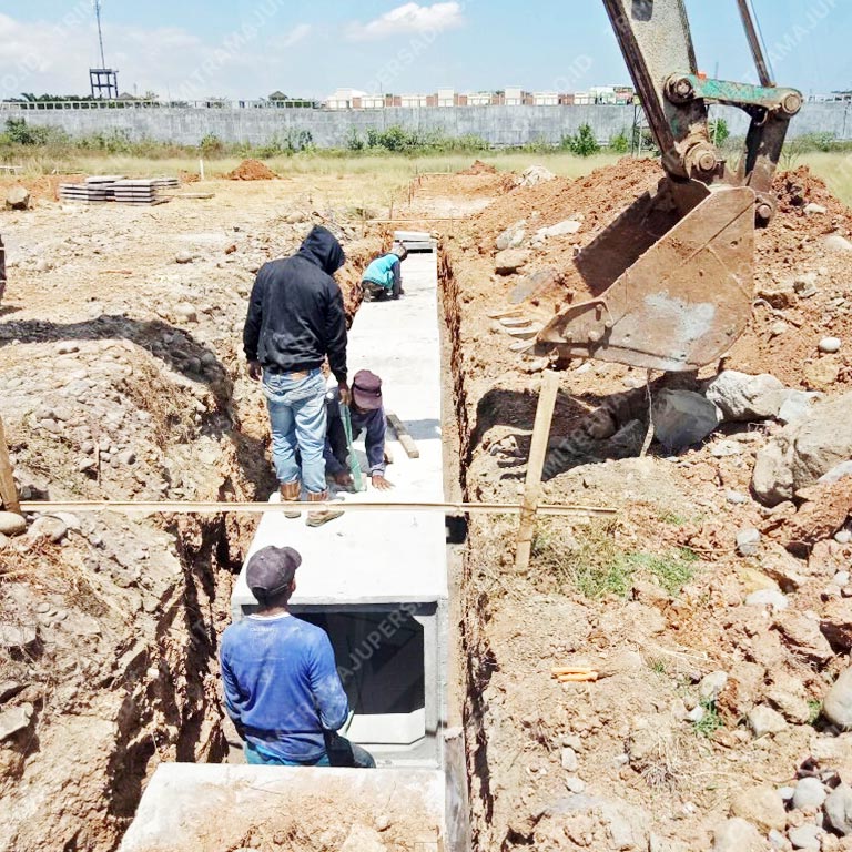 Project Saluran Drainase Crossing Box Culvert - Summarecon Mutiara Makassar Blv Resident