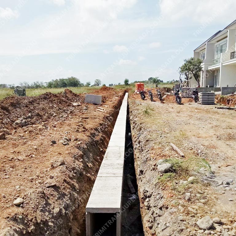 Project Saluran Drainase Uditch & Cover Uditch - Summarecon Mutiara Makassar Cluster Jade