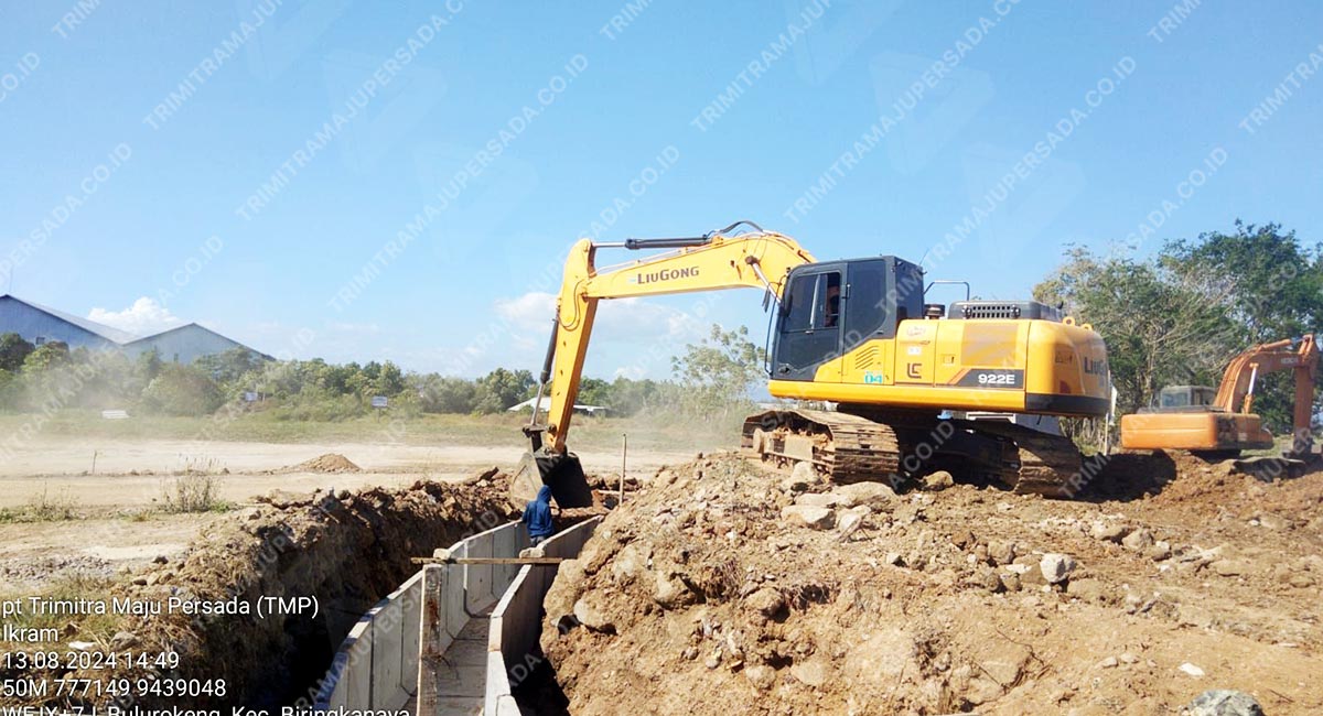 Project Saluran Drainase Uditch - Kecamatan Biringkanaya, Makassar