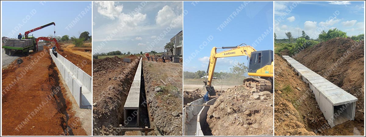 saluran drainase u ditch makassar